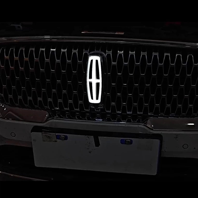 Lincoln Emblem Front Grille LED Dynamic Crystal Illuminated Logo