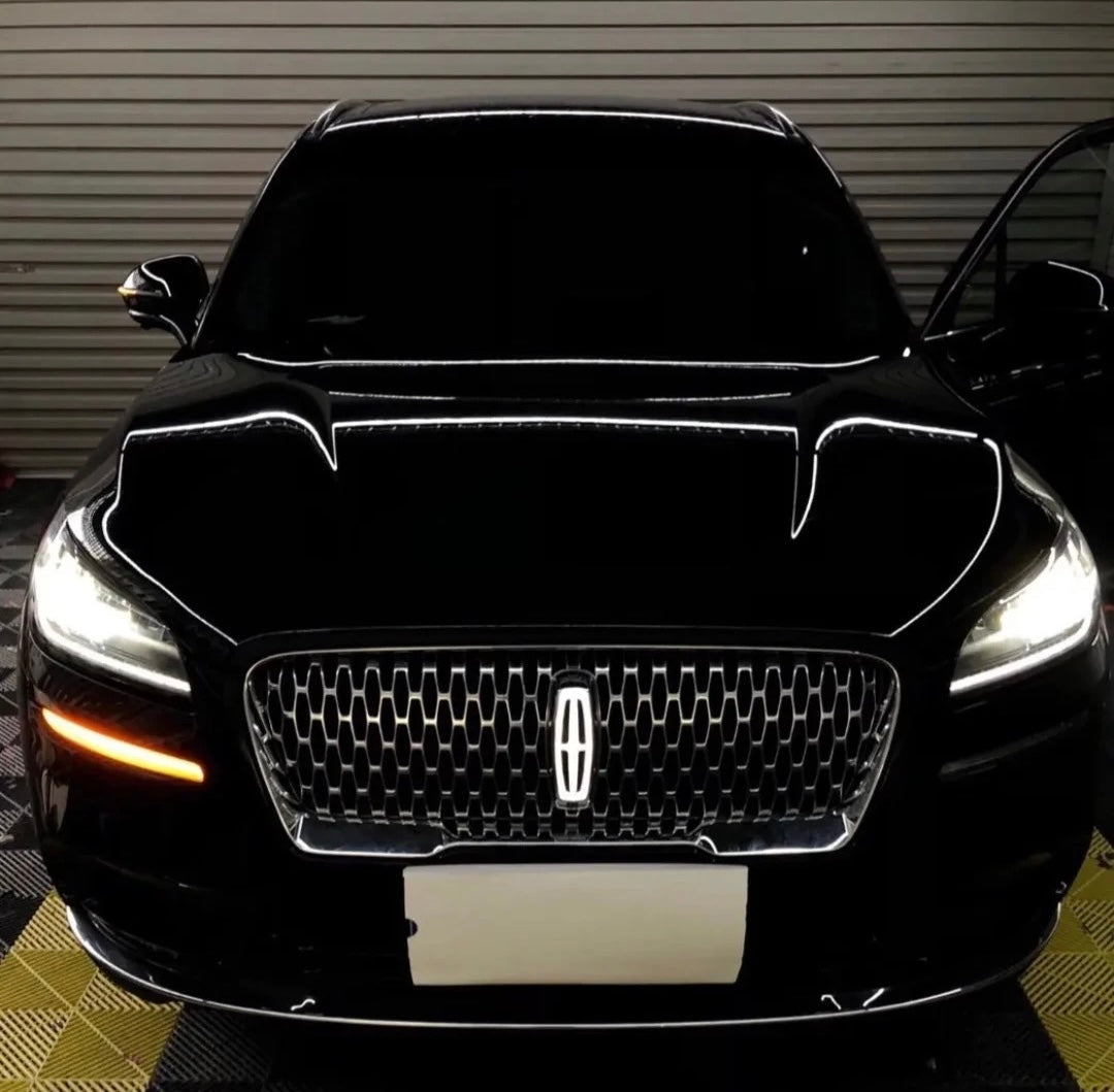 Lincoln Emblem Front Grille LED Dynamic Crystal Illuminated Logo