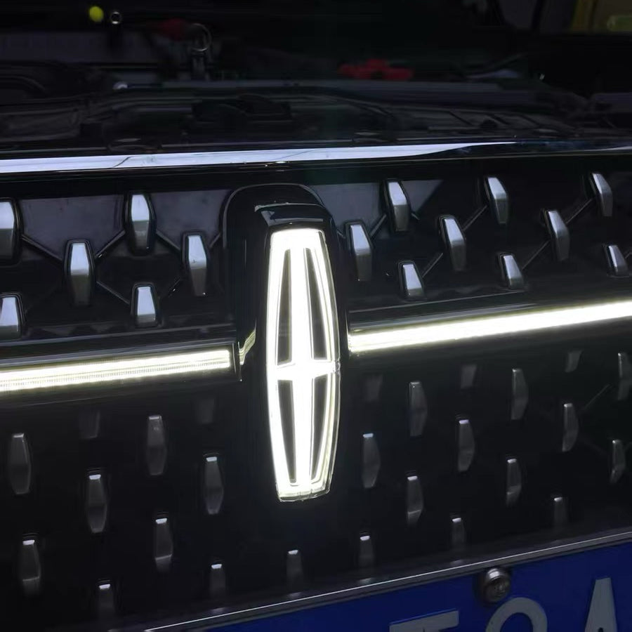Lincoln Emblem Front Grille LED Dynamic Crystal Illuminated Logo